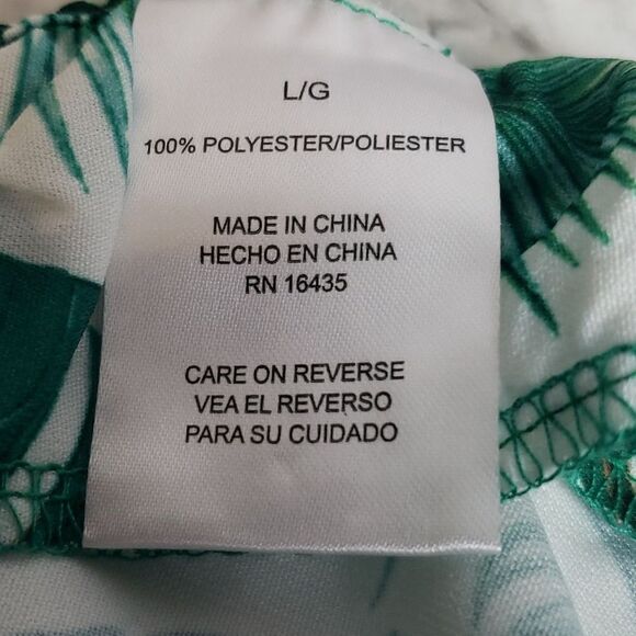 NWT 5 Style Tropical Green Top - Picture 8 of 9